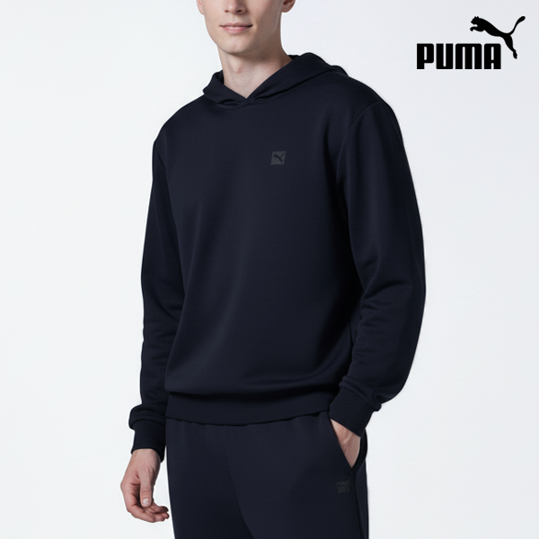 PUMA 상하의 셋업 최초♥️3만원대! 기능성✨SCUBA 소재 남여 후드 셋업 (남성 2종: 블랙, 네이비 / 여성 3종: 블랙, 레드, 크림 / ✨신축성있는 SCUBA 기능성 소재 / 사이즈: 남성 95~110, 여성 90~105)